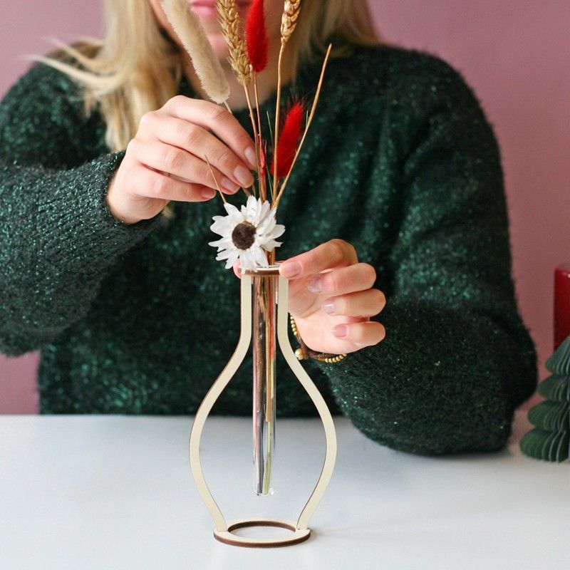 kerst - droogbloemen - bloompost