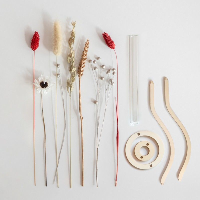 kerst - droogbloemen - bloompost