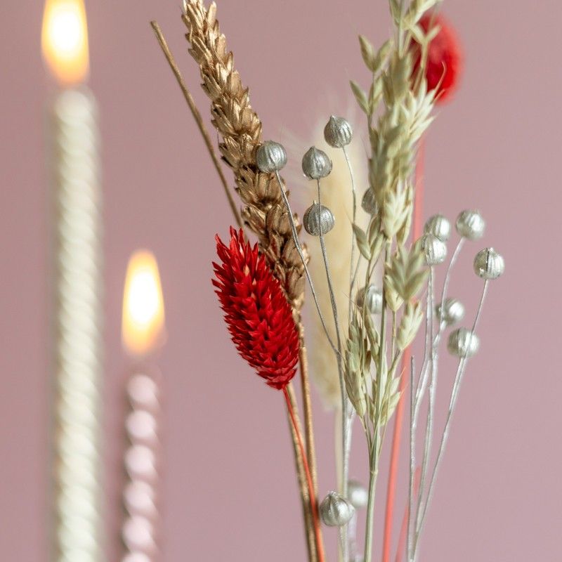 kerst - droogbloemen - bloompost