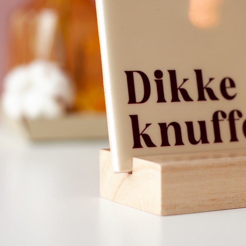 Tegeltje dikke knuffel - brievenbuscadeaus - BloomPost