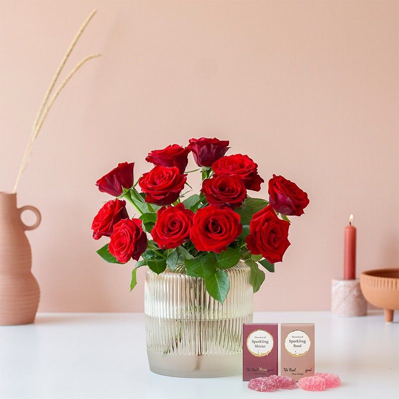Valentijn - rode rozen- brievenbusbloemen - BloomPost