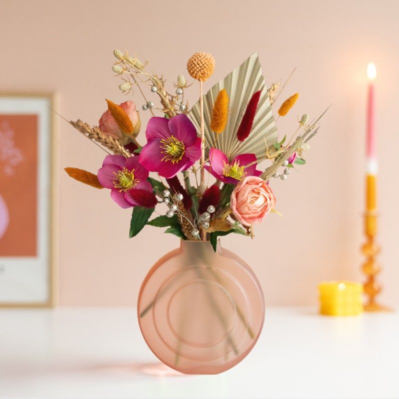 zijden brievenbus bloemen