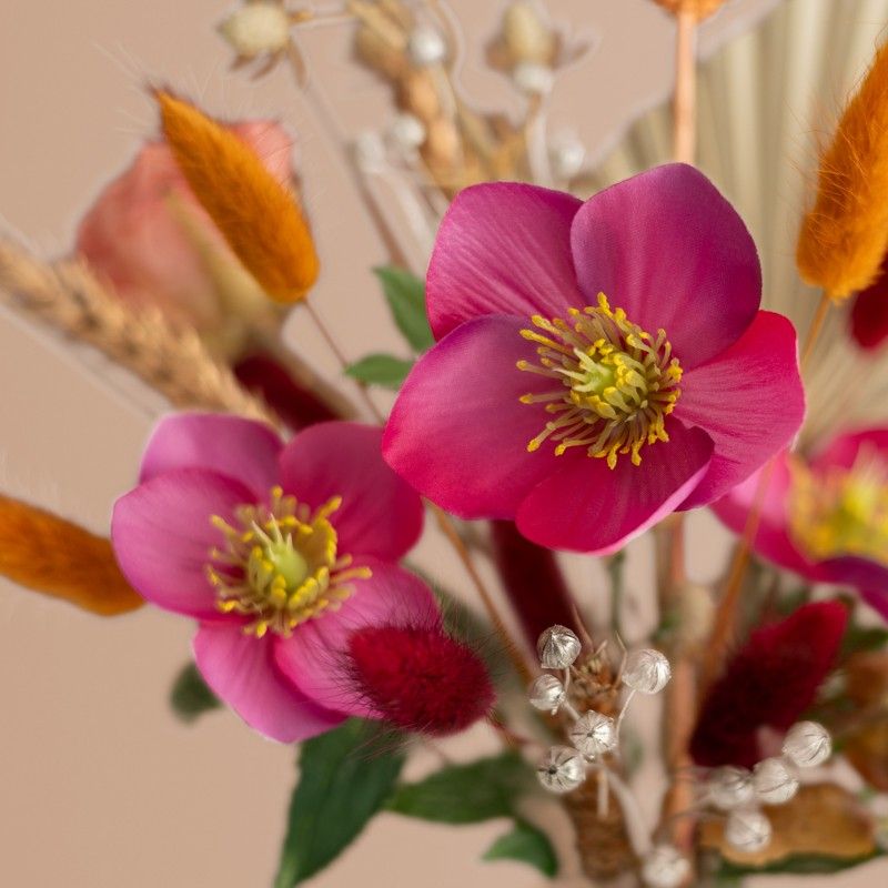 zijden brievenbus bloemen