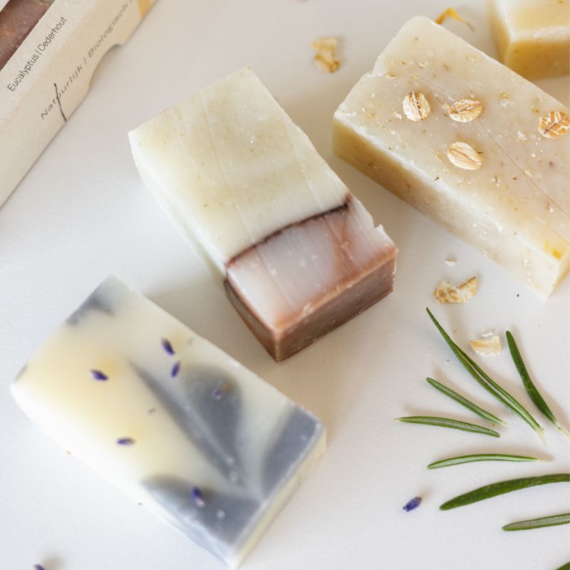 Zeepjes met natuurlijke uitstraling