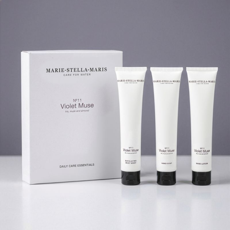 Giftset met 3 kleine tubes body care van Marie-Stella-Maris