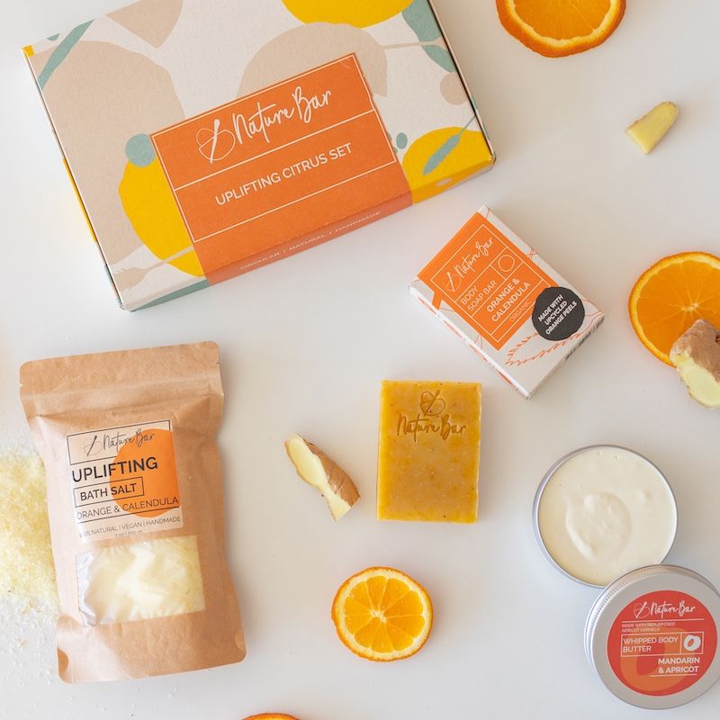 Verzorgingsproducten met citrusgeur