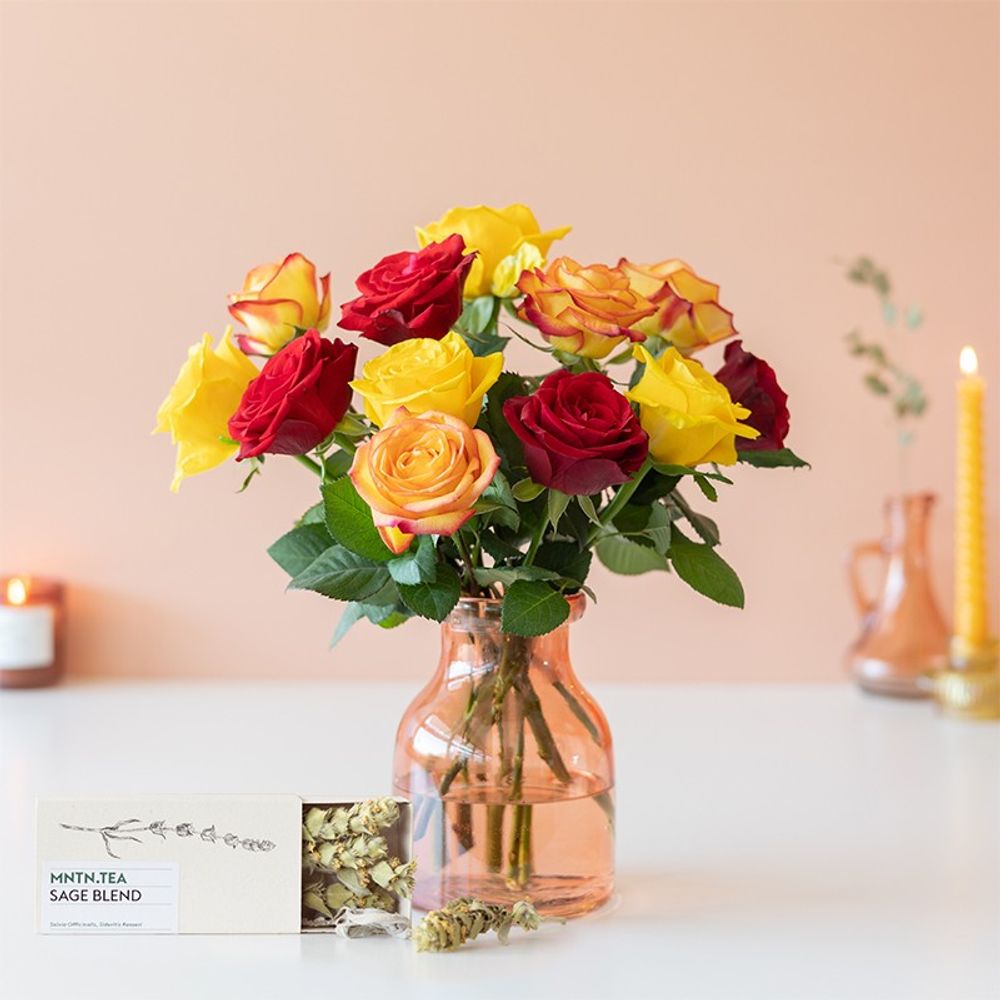 Herfst Rozen + Thee