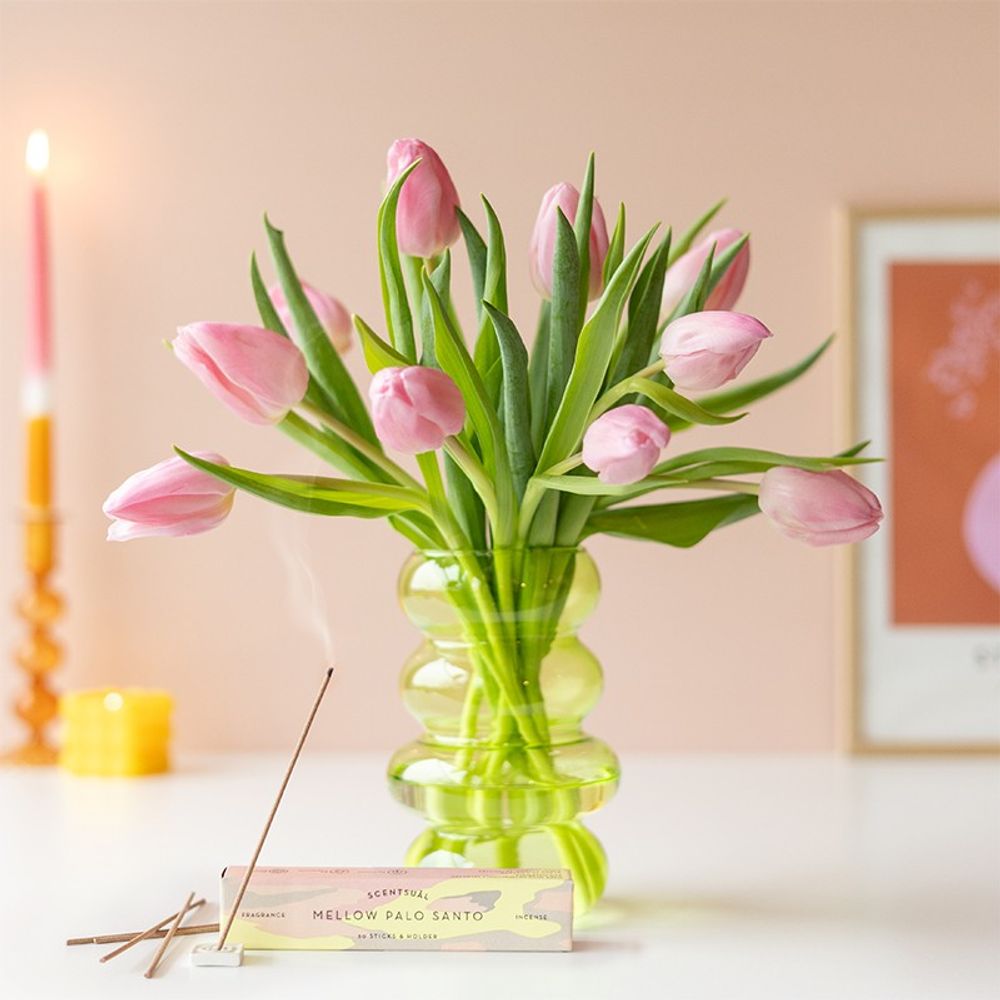 Roze Tulpen + wierook sticks