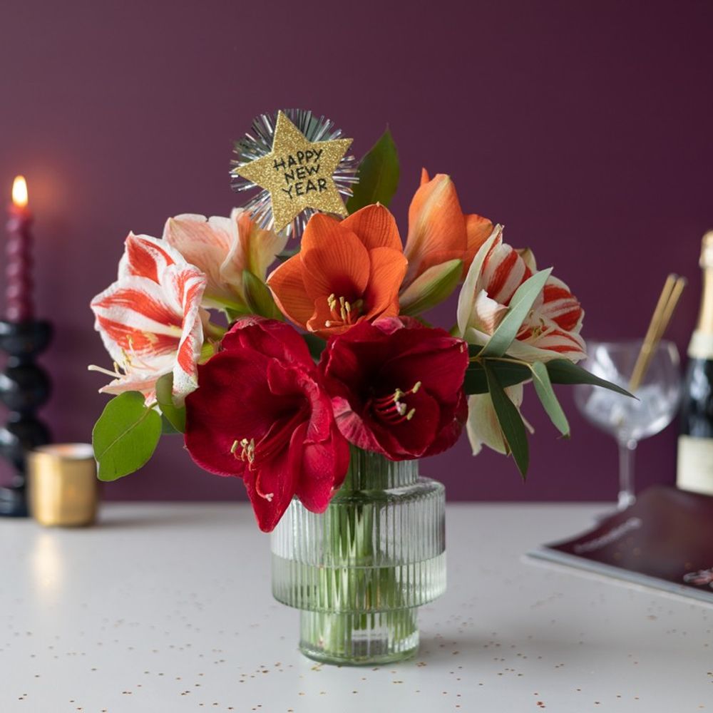 Nieuwjaarsboeket Amaryllis
